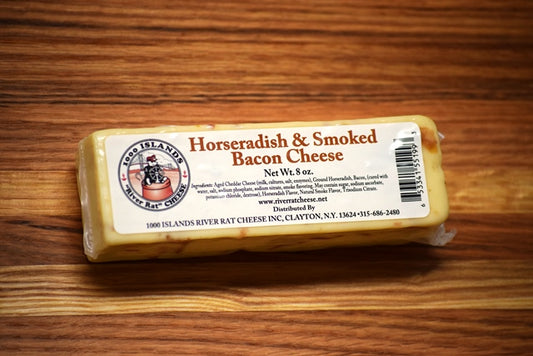 Horseradish and Smoked Bacon Cheese (8 oz.)
